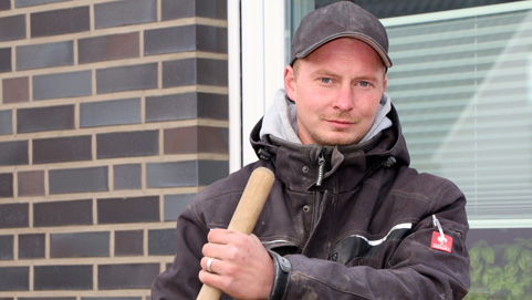 Andre Heidker für Pflasterarbeiten und GALA Osnabrück